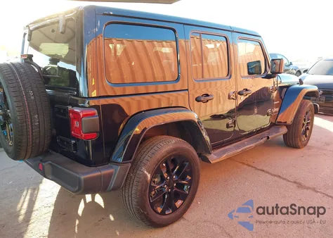 2023 Jeep Wrangler 4Xe Sahara 4X4 from USA, damaged, VIN 1C4JJXP63PW529437